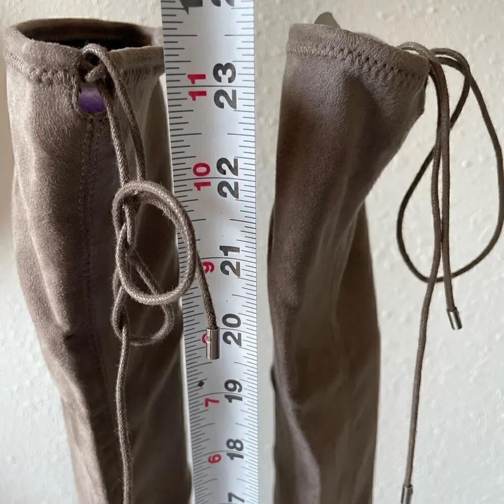 NIB Soul Society Mushroom Brown Ravena Knee Boots Size 8M